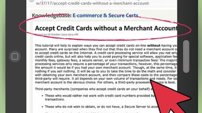 How to Accept Credit Cards Without a Merchant Account
