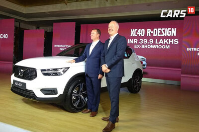 Volvo XC40 SUV Launched in India for Rs 39.9 Lakh, Competes Against BMW X1, Audi Q3