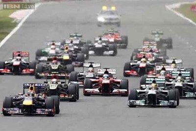 Korean fire tender provides bizarre Grand Prix moment