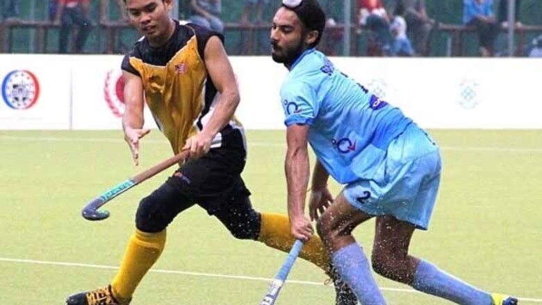 Sultan of Johor Cup U-21 hockey: India held to a 3-3 draw by Malaysia