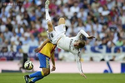 Real Madrid midfielder Toni Kroos hurt before Juventus match