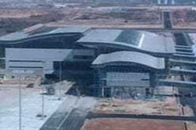 First flight lands at new Hyderabad airport
