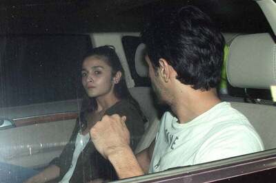 Snapshot: Alia Bhatt attends 'Shaandaar' screening with Sidharth Malhotra