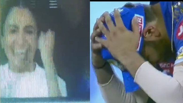 MI vs RCB: Anushka Celebrates, Rohit Sharma Fumes as Green Drops Karthik's Catch; Video Goes Viral