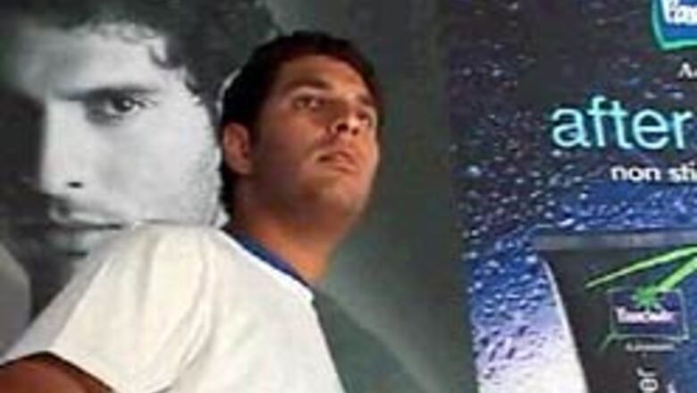 Yuvraj's hair raising experience