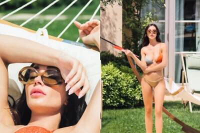 Sexy! Amy Jackson Flaunts Her Curves And Ample Cleavage In Bikini, Hot Photos Go Viral