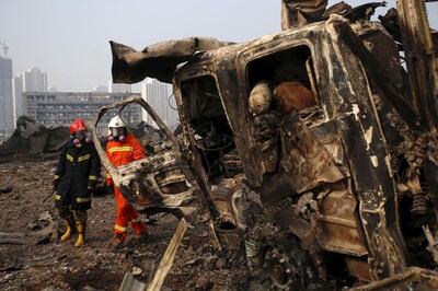 Death toll in China's Tianjin blasts rises to 160