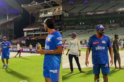 'Chappal Mai Ghum Raha Hai, Garden Mai Aaya Hai Kya?': Rohit Sharma Teases Tilak Varma, Gets a Witty Response