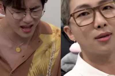 BTS: V Aka Kim Taehyung Sings Knockin' On Heaven's Door, RM Indecisive About Glasses in New Bangtan Bomb Video