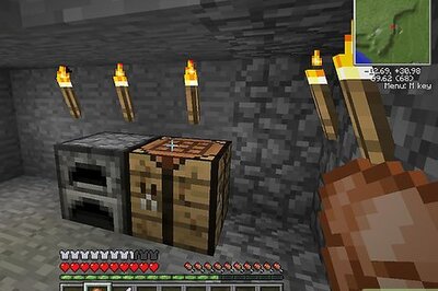 How to Explore/Mine in a Cave in Minecraft