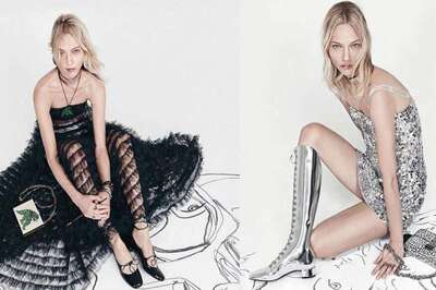 Sasha Pivovarova Is An Artist And Muse In Latest Dior Campaign