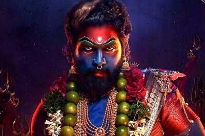 Pushpa 2 FIRST Poster: Allu Arjun Leaves Fans Confused As He Dons Makeup, Nose Ring With Gun