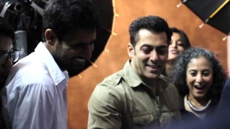 Snapshot: Salman Khan shoots for 'Being Human', shares photos on Twitter