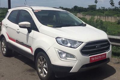 2018 Ford EcoSport Facelift Walkaround Video