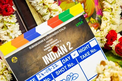 Makers of Kamal Haasan’s Indian 2 Share Delightful Pics From Muhurat Puja