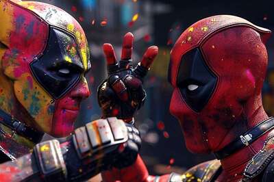 Deadpool & Wolverine: Ryan Reynolds, Hugh Jackman's MCU Characters Have a Holi Fight in Viral AI Pics
