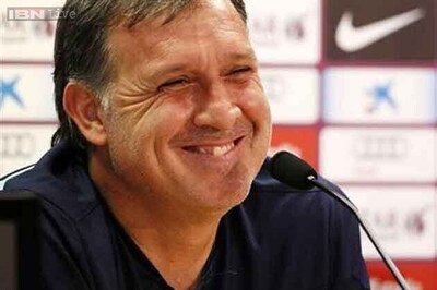 Champions League debut awaits for Barcelona coach Martino