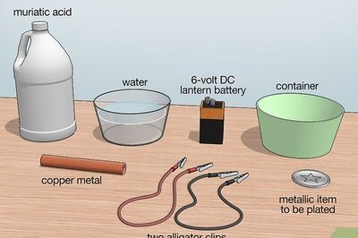 How to Electroplate Household Metals