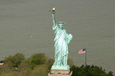 Statue of Liberty, a symbol of democracy and freedom, inspired by an Arab woman