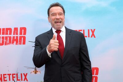 Arnold Schwarzenegger Held Over Luxury Watch at Germany's Munich Airport