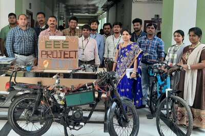 Students of KLU Develops Electric Bike With Wireless Charging Technology, Gest Upto 100km Range