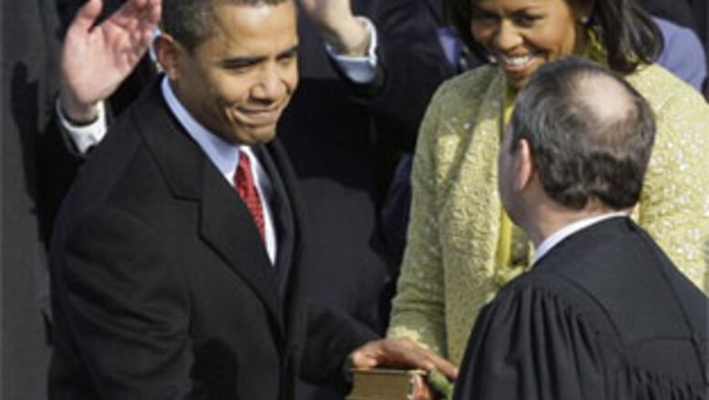 President Obama takes presidential oath again