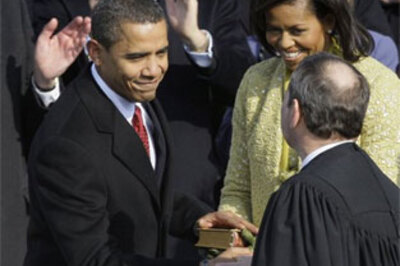 President Obama takes presidential oath again