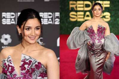 Alia Bhatt Steals Hearts in a Sexy Grey Gown at the Red Sea Film Festival, Video Goes Viral