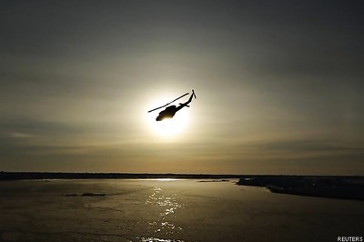 Fourteen survive copter crash in Russia: Officials