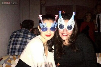 Snapshot: Ameesha Patel's day out with friends in Paris