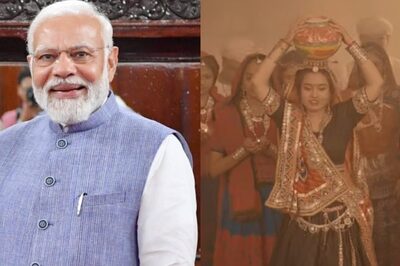 Maadi Song by Narendra Modi: PM Kicks Off Navratri With a Perfect Garba Song; Watch