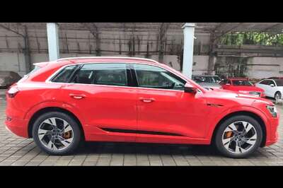 Upcoming Audi e-Tron EV Starts Reaching Dealerships Ahead of Launch in India, Check Pictures