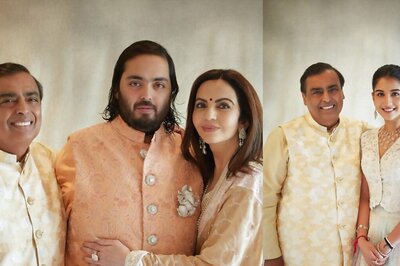 Nita And Mukesh Ambani Along With Anant Ambani-Radhika Merchant Embrace Timeless Indian Couture