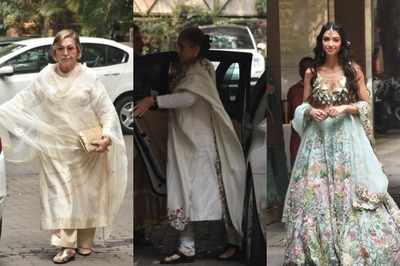 Salma Khan, Helen Make Rare Public Appearance, Attend Ananya Panday's Cousin Alanna's Mehendi
