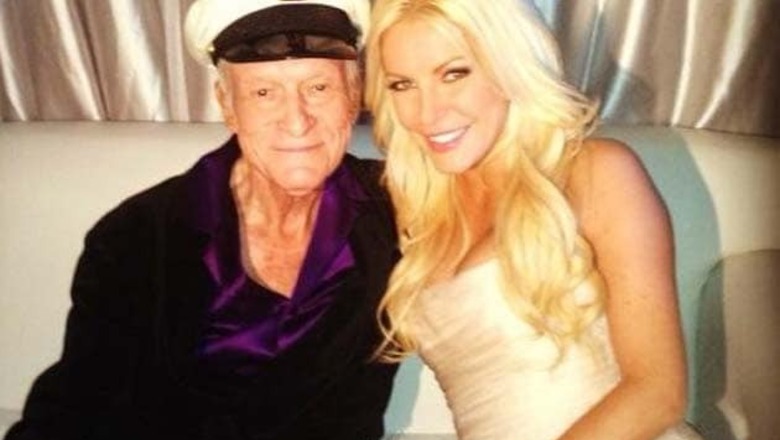 Playboy Hugh Hefner marries his 'runaway bride'
