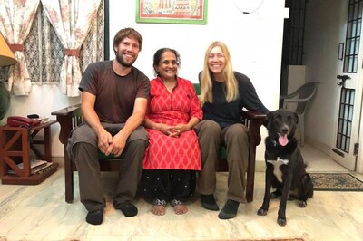 German Couple on World Tour Lost Their Dog on Marina Beach. Chennaiites Help Them Get a Happy Ending