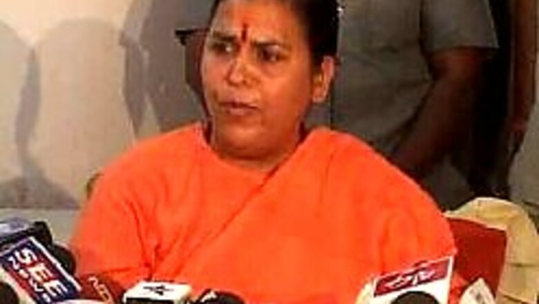 BJP responds in kind, Uma Bharti suspended