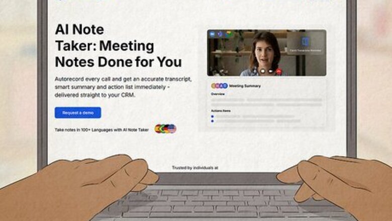 How to Transcribe Online Meetings with AI Note Takers
