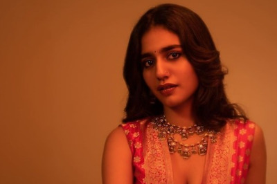 Priya Prakash Varrier Looks Regal In Pink Lehenga Set