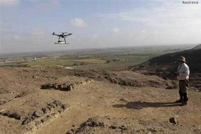 Archaeologists use drones in Peru to map and protect sites