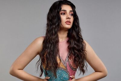 Actress Krithi Shetty Raises Temperatures In Sleeveless Multicoloured Dress