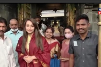 On Her Birthday, Actor Trisha Seeks Blessings of Lord Tirupati -- Watch