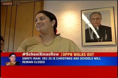 Opposition parties target Modi government over HRD circular on school to stay open on Christmas