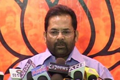 BJP exploring all options in Uttarakhand, says Naqvi