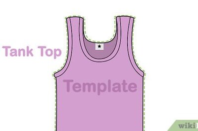 How to Make a T Shirt a Tank Top