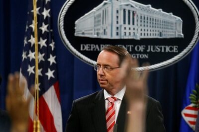 Republican Lawmakers Launch Move to Impeach Justice Department's Rosenstein