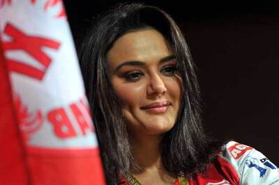 Preity Zinta walks the ramp for Surily Goel at WIFW