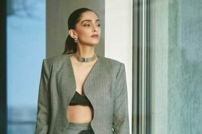 Sonam Kapoor Takes Boardroom Fashion To Airport In Chequered Blazer And Skirt