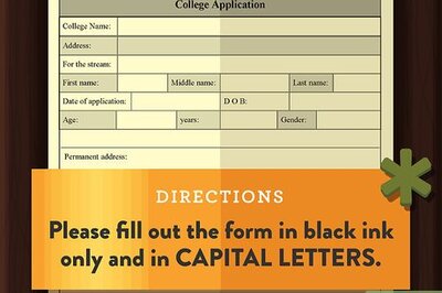 How to Fill out a College Application