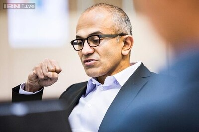Watch: Satya Nadella's first interview as CEO of Microsoft